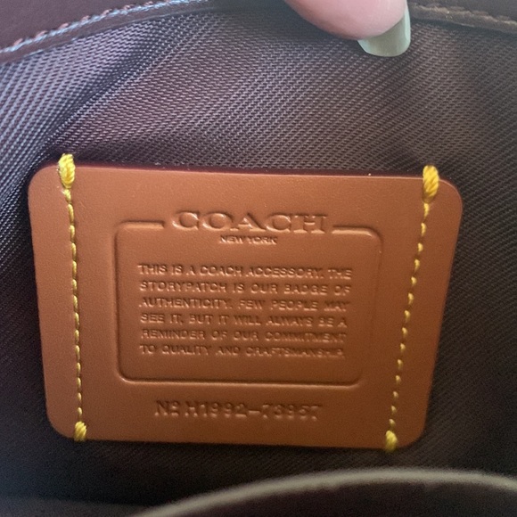 Coach Dreamer Wristlet Snakeskin - Picture 8 of 12